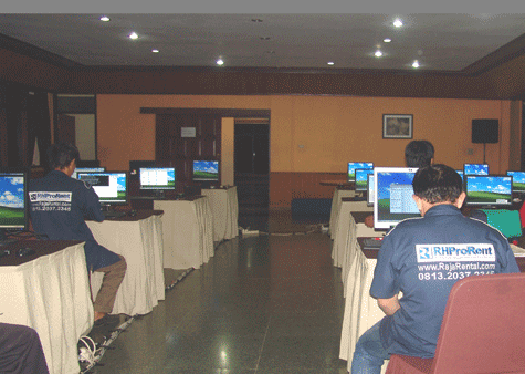 Instalasi Komputer untuk program training Bank Bumiputera