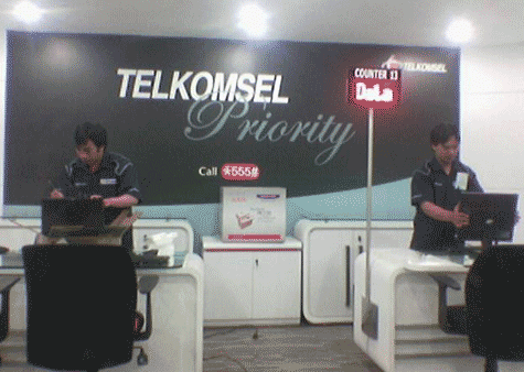 Telkomsel - Sewa Komputer Pentium-4 core 2 duo + LCD Monitor 17