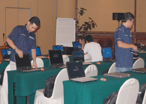 Sewa Notebook 90 unit oleh UNDP